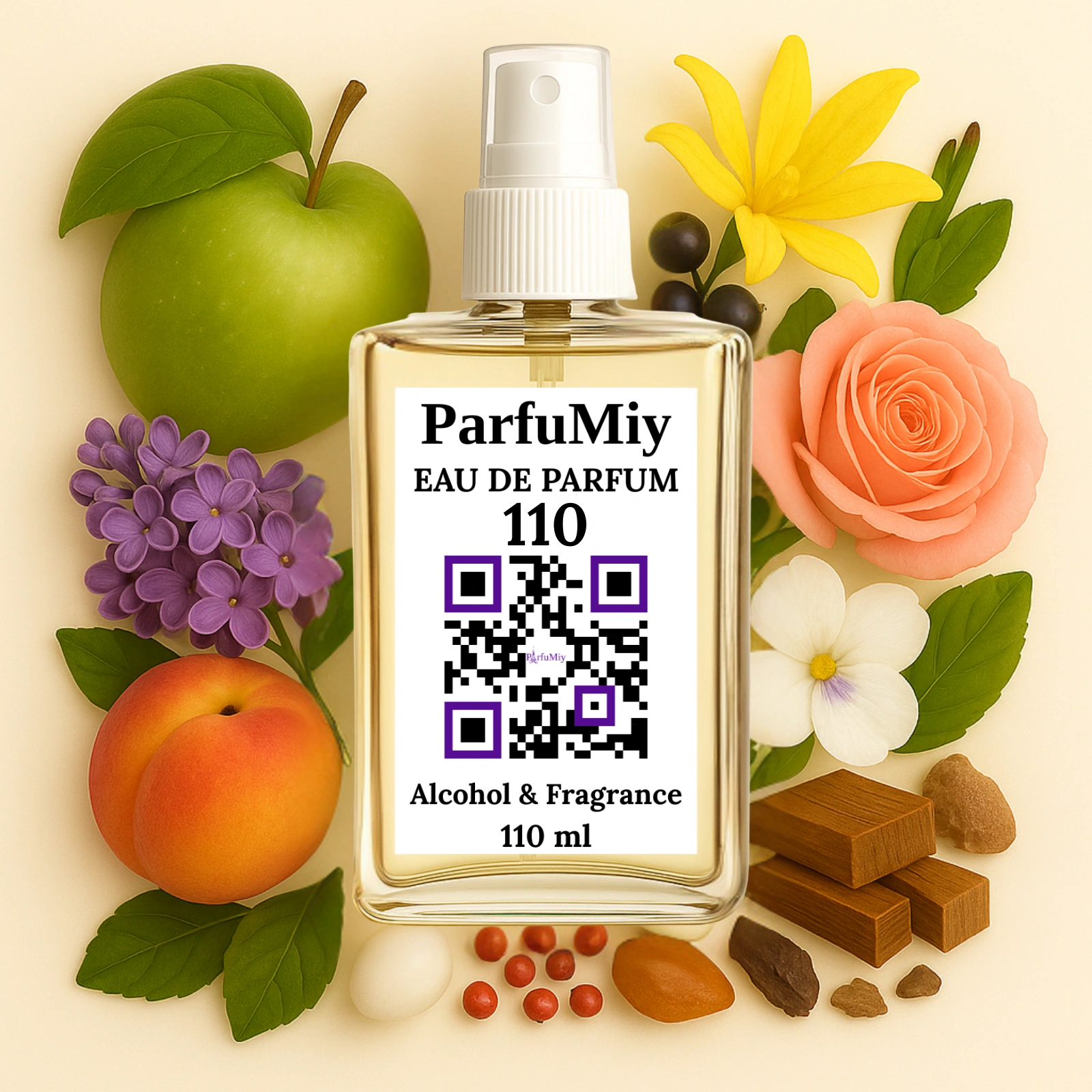 Женские духи №110 (аромат похож на Aventus for Her)