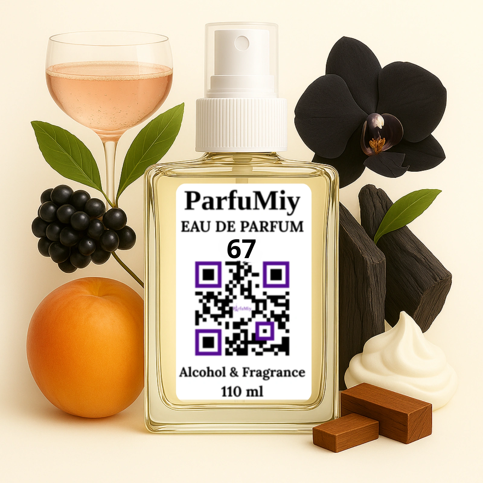 Жіночі парфуми №67 (аромат схожий на Molecule 090.09)