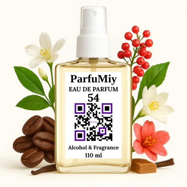 Women's perfume ParfuMiy No. 54 (scent similar to Black Opium)