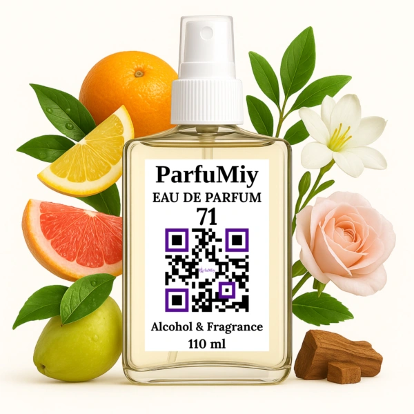 Women's perfume ParfuMiy No. 71 (scent similar to Green Tea)