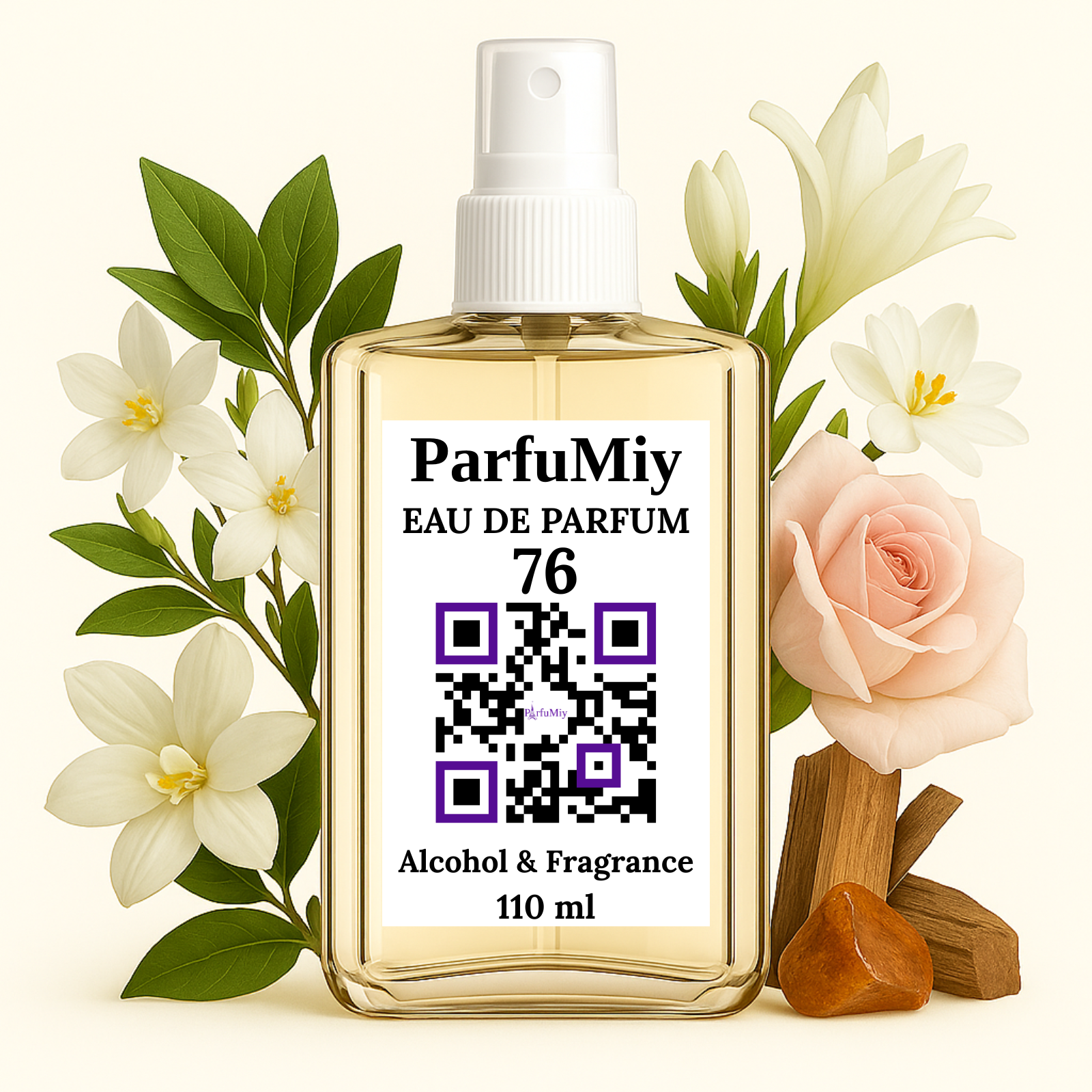 Women's perfume ParfuMiy No. 76 (fragrance similar to Good girl Gone bad)