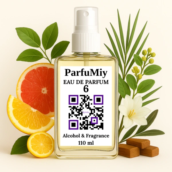 Men's perfume ParfuMiy No. 6 (scent similar to For Man)