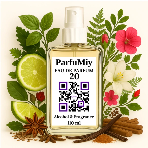 Men's perfume ParfuMiy No. 20 (scent similar to One Man Show)